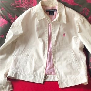 Ralph Lauren Sport White Jacket